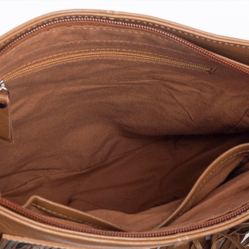 S Creek Hand-Tooled Bag